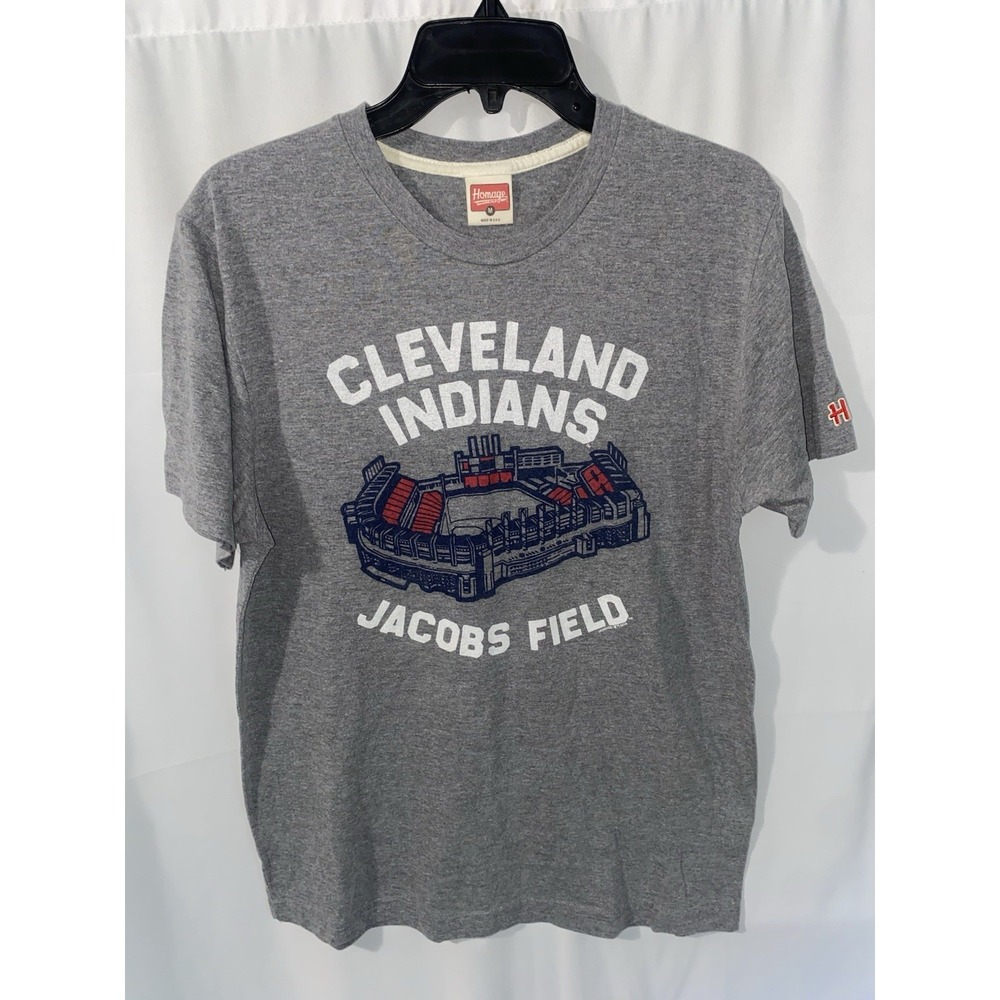 Homage Cleveland Indians Jacobs Field T Shirt Medium